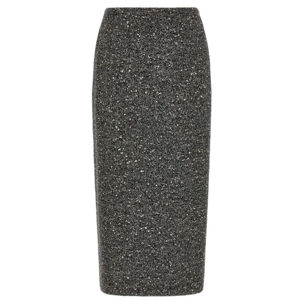 Valentino Garavani Women Valentino Garavani Chevron Bouclé Skirt